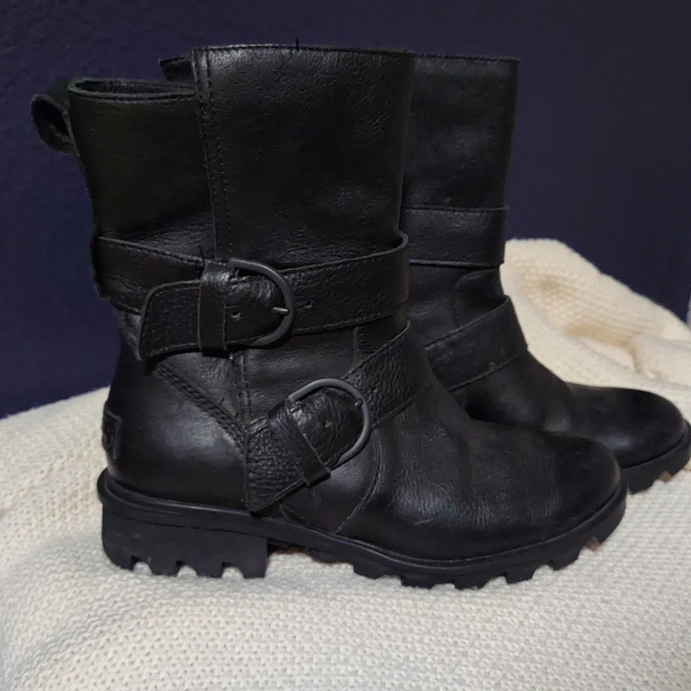 Sorel Phoenix Moto Waterproof Boots - Picture 1 of 7